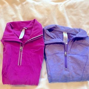 Ivivva by Lululemon long sleeve pullovers-size 8